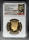 2014-w 50th Anniversary Kennedy 3/4 Oz Gold High Relief Ngc Pf 70 Ultra Cameo