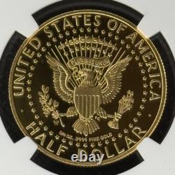 2014-W 50th Anniversary Kennedy 3/4 Oz Gold High Relief NGC PF 70 Ultra Cameo