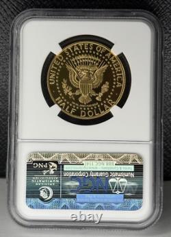 2014-W 50th Anniversary Kennedy 3/4 Oz Gold High Relief NGC PF 70 Ultra Cameo