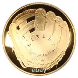 2014-W $5 Baseball Hall of Fame PCGS PR70DCAM (Doc Gooden Autograph)