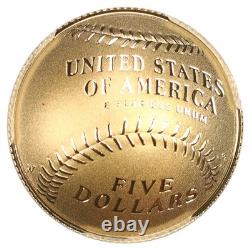 2014-W $5 Baseball Hall of Fame PCGS PR70DCAM (Doc Gooden Autograph)