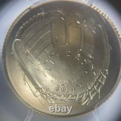 2014-W $5 Gold Commemorative Baseball Hall of Fame PCGS MS70 First Strike Label