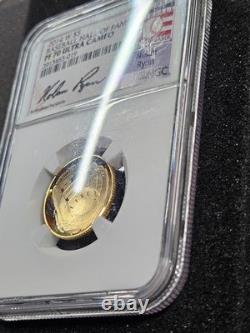2014-W BASEBALL HALL OF FAME $5 Gold Coin Commemorative NGC PF70 Nolan Ryan