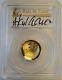 2014-w Baseball Hall Of Fame $5 Proof Gold Coin Hank Aaron Signed Pcgs Pr70 Fs