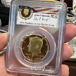 2014 W John F. Kennedy Gold Proof Commemorative PCGS 3/4 Oz Gold