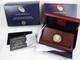 2014-w Kennedy Half Dollar 3/4 Oz Gold Commemorative Proof Box & Coa Us Mint