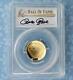 2014 W Pcgs Proof 70 Deep Cameo Gold Baseball Glove $5 Coin, Pete Rose Signature