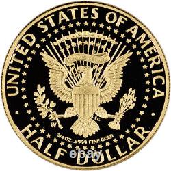 2014-W US Gold Half-Dollar Kennedy 50th Anniversary Proof 50C