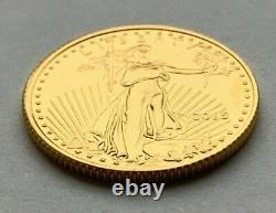 2015- American Eagle $5 1/10 oz. GOLD Coin #1