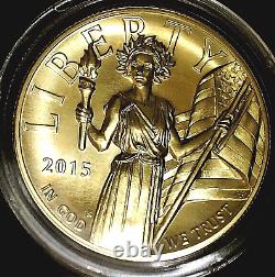 2015 High Relief American Liberty (1OZ Gold Coin) with Box & Certificate