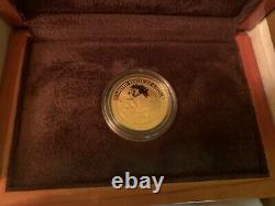 2015 Jacqueline Kennedy First Spouse Gold PROOF Coin Box & COA