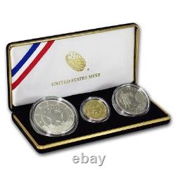 2015 US Marshals 3pc Gold & Silver Proof Set WithOGP