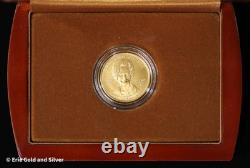 2015-W $10 First Spouse Lady Bird Johnson 1/2 oz Gold Coin in OGP