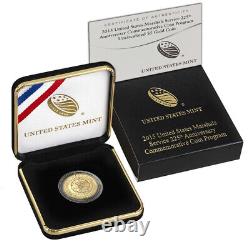 2015-W $5 US Gold U. S. Marshals Commemorative Uncirculated coin with OGP BU