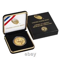 2015-W US Gold $100 American Liberty High Relief Coin
