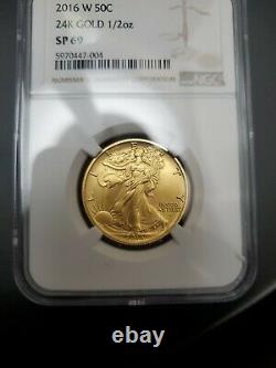 2016 100th Anniversary Centennial Walking Liberty Gold Coin PCGS SP69