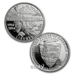 2016 100th Anniversary National Park Service 3pc Gold & Silver Proof Set WithOGP