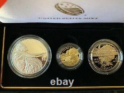 2016 100th Anniversary of the National Park Service Three-Coin Proof Set