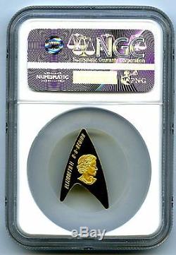 2016 $200 Canada Gold Star Trek Ngc Pf70 Ucam Delta Coin First Releases Pop1 001