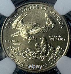 2016 $5 Gold Eagle 30th Anniversary MS 70