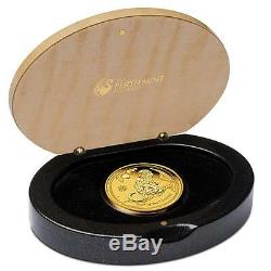 2016 Australian Lunar Year of the Monkey 1/10 oz Gold Proof $15 Coin Australia