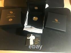 2016 Centennial Gold Coin Standing Liberty Quarter Original Mint Pkg & Coa