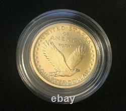 2016 Centennial Gold Coin Standing Liberty Quarter Original Mint Pkg & Coa