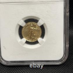 2016 Gold Eagle, G5$, NGC, MS 70, Eagle 30th Anniversary, Tenth-Ounce Gold