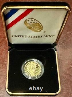 2016 Mark Twain Commemorative $5 Gold Proof Coin Certificate of Authenticity