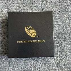 2016 Mark Twain Commemorative Proof Gold $5 Five Dollar Coin W Mint Box COA