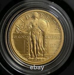2016 Standing Liberty Centennial Gold. 25 withOGP. 25oz AGW