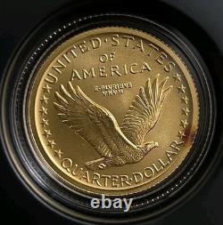 2016 Standing Liberty Centennial Gold. 25 withOGP. 25oz AGW