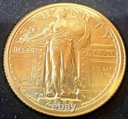 2016 Standing Liberty Quarter Centennial Gold Coin Beautiful