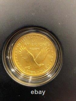 2016 Standing Liberty Quarter Centennial Gold Coin Original Packaging
