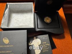 2016 Standing Liberty Quarter Centennial Gold Coin With COA In Original Box