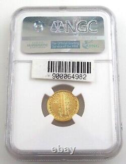 2016 W 100th Anniversary American Gold 10C Coin SP 69 NGC Early Release #6812