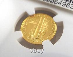 2016 W 100th Anniversary American Gold 10C Coin SP 69 NGC Early Release #6812