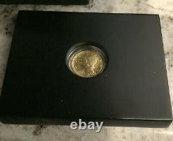 2016-W 1/10 OZ. 9999 GOLD CENTENNIAL MERCURY DIME COIN withBOX & COA