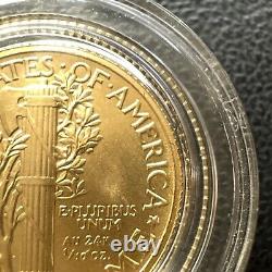 2016-W 1/10 oz Gold Mercury Dime Centennial (withOGP) Rare and Beautiful Coin