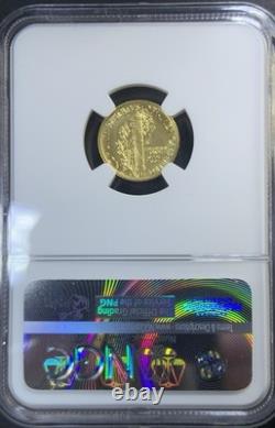 2016-W 1/10 oz Gold Mercury Dime NGC SP70