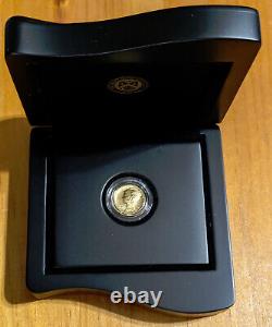 2016-W (1/10 ozt Gold) Mercury Dime Commemorative with Box & COA