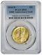 2016-w 1/2 Oz Gold 50c 100th Anniversary Of Walking Liberty Pcgs Sp69 Coin