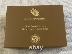 2016-W 1/2 Oz Gold Betty Ford First Spouse Uncirculated Coin (withBox & COA)