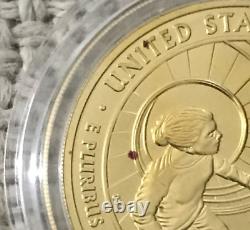 2016-W 1/2 Oz Gold Betty Ford First Spouse Uncirculated Coin (withBox & COA)