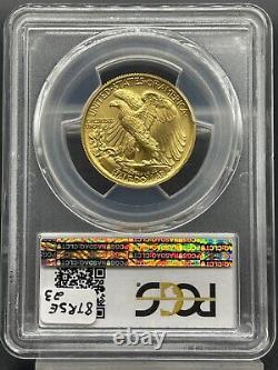 2016-W 1/2 oz Gold Walking Liberty Half Dollar 100th Anniversary 50C PCGS SP 70