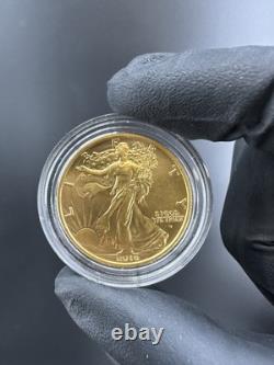 2016-W 1/2 oz Gold Walking Liberty Half Dollar Centennial (withOGP) withBOX & COA
