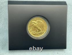 2016-W 1/2 oz Gold Walking Liberty Half Dollar Centennial (withOGP) withBOX & COA