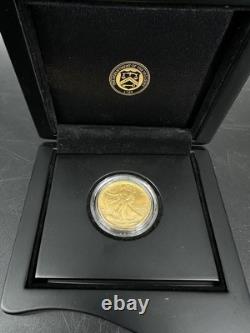 2016-W 1/2 oz Gold Walking Liberty Half Dollar Centennial (withOGP) withBOX & COA