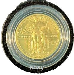 2016-W 1/4 oz Gold Standing Liberty Quarter Centennial (withOGP)