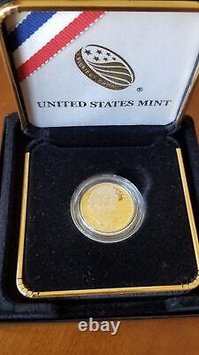 2016 W $5 Gold Mark Twain Proof Coin with OGP and COA